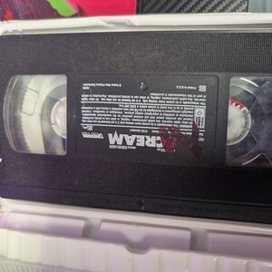 Scream VHS Tape - Black